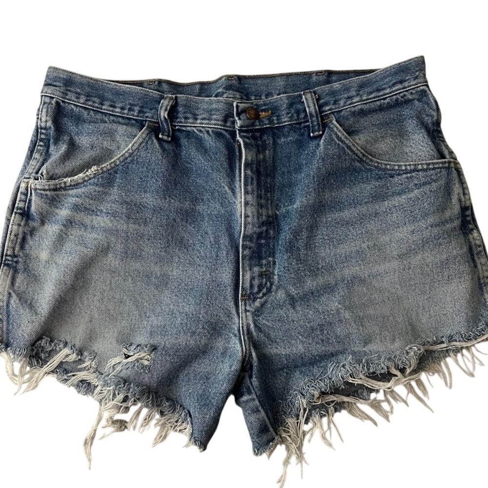 Rustler Cut Off Jean Shorts DIY Size Mens 36
